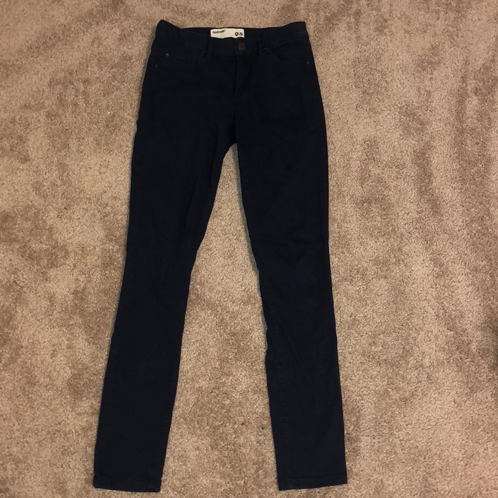 Navy jeggings
